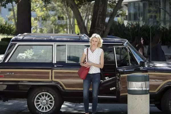 Janey-E by her car with attitude