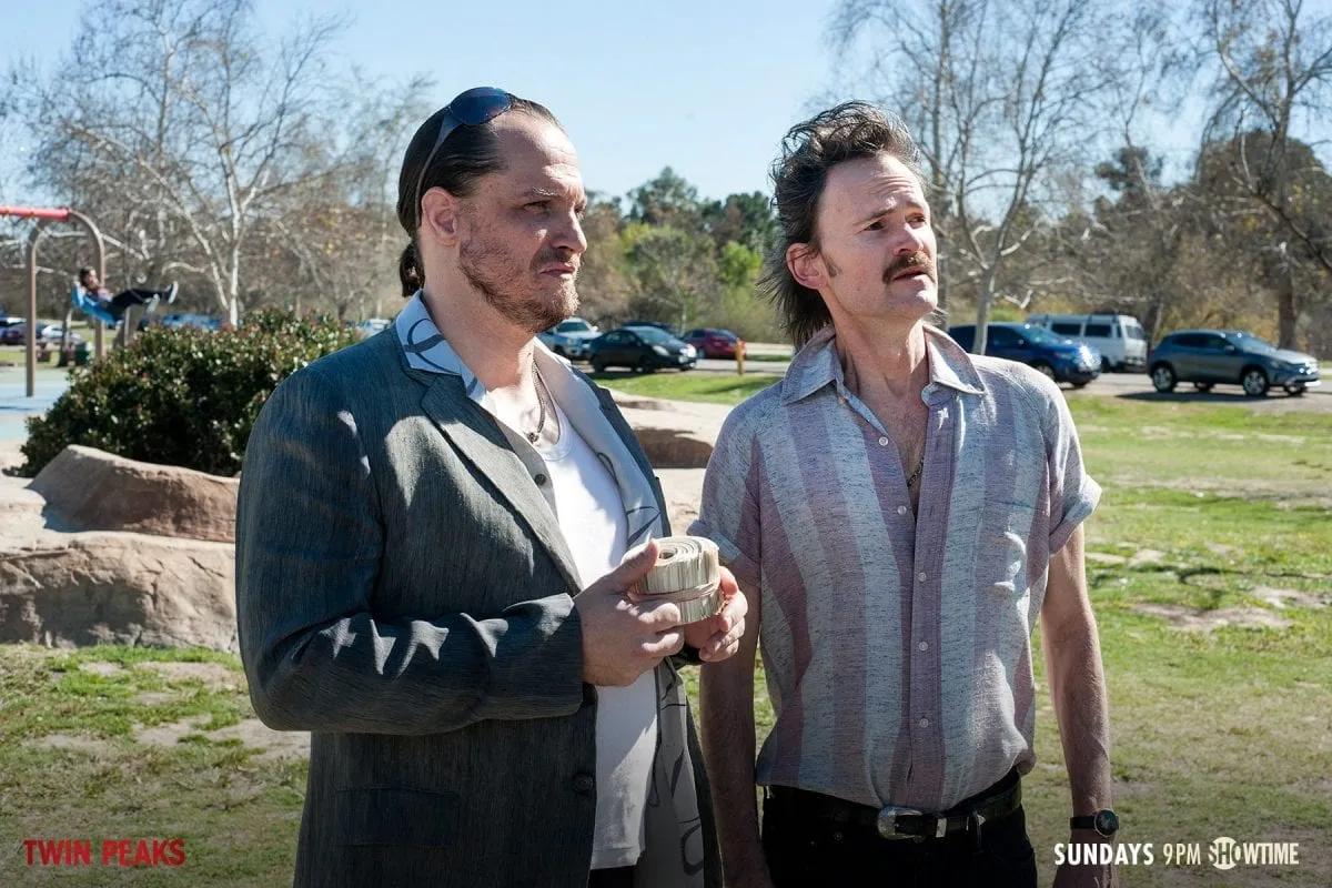 Jimmy-Tommy crime thugs in Twin Peaks