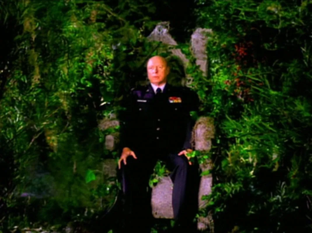 Major Briggs in the White Lodge