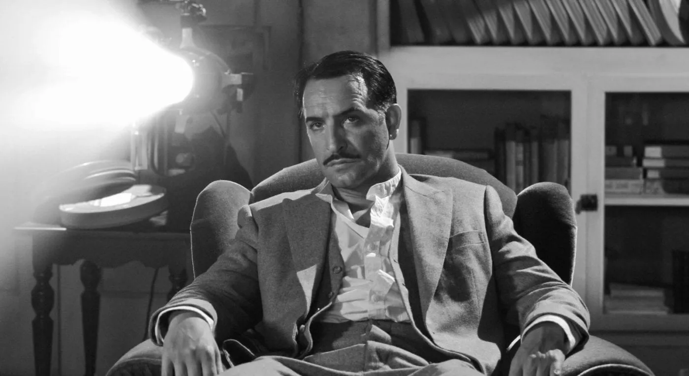 George Valentin (Jean Dujardin) in <em>The Artist </em>(2011), directed by <span class="irc_su" dir="ltr">Michel Hazanavicius</span>.