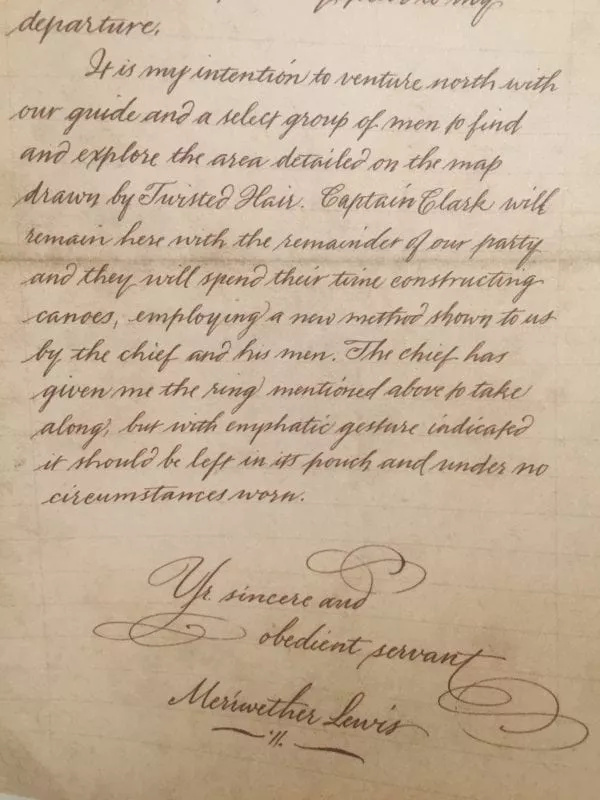 excerpt from Meriweather's diary in Secret History of Twin Peaks