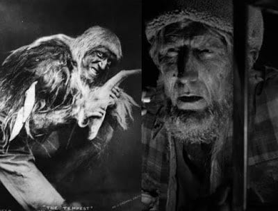 The devil in the Tempest and the Woodsman in Twin Peaks