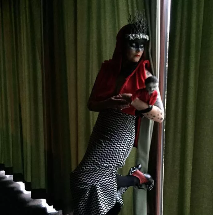 Gisela as the Black Lodge