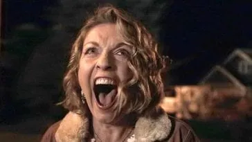 Carrie Page screaming