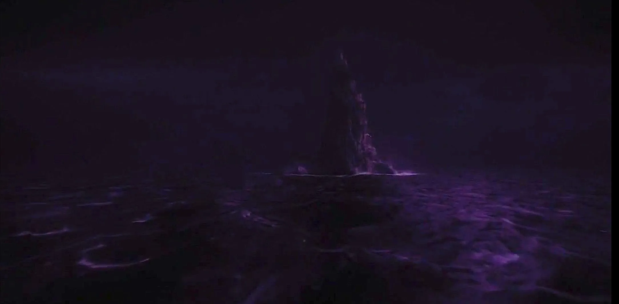 the purple sea and fortress Twin Peaks