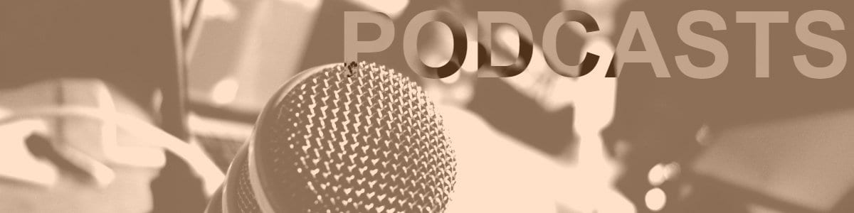 Podcasts banner