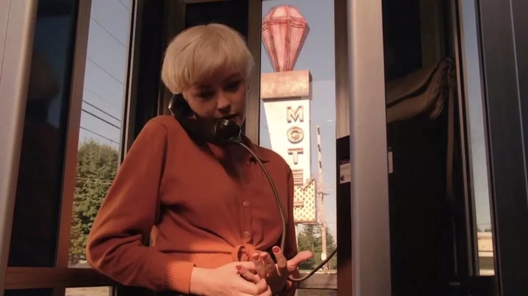 Teresa Banks on the phone