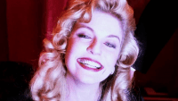 Laura Palmer laughs in the red room