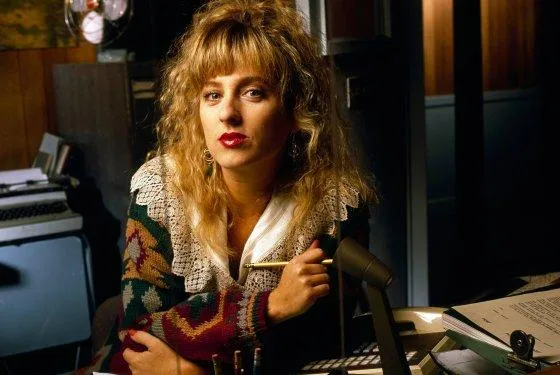 Kimmy Robertson as Lucy Moran in the sheriffs station