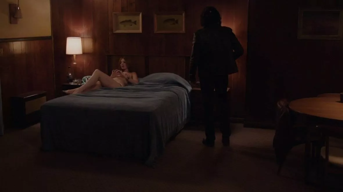 Darya and Mr C in a motel in South Dakota