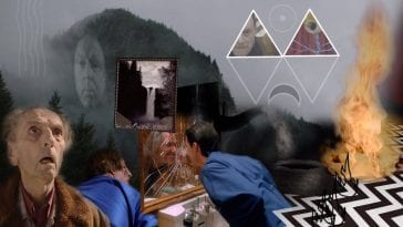 The Underworld of Twin Peaks collage