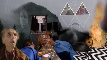 The Underworld of Twin Peaks collage