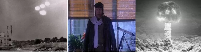 UFOs Twin Peaks Major Briggs and The Trinity bomb