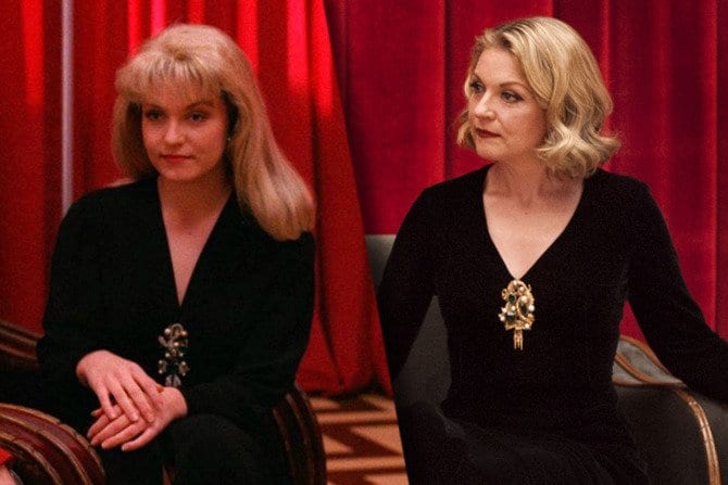 Sheryl Lee as Laura Palmer, then and now