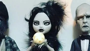 Mod Pie Twin Peaks dolls - Woodsman, Senorita Dido, and The Fireman