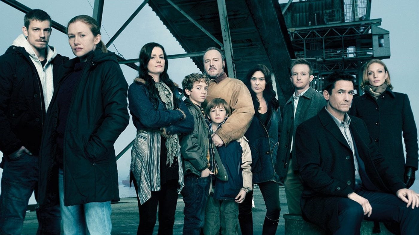 The original main cast of The Killing