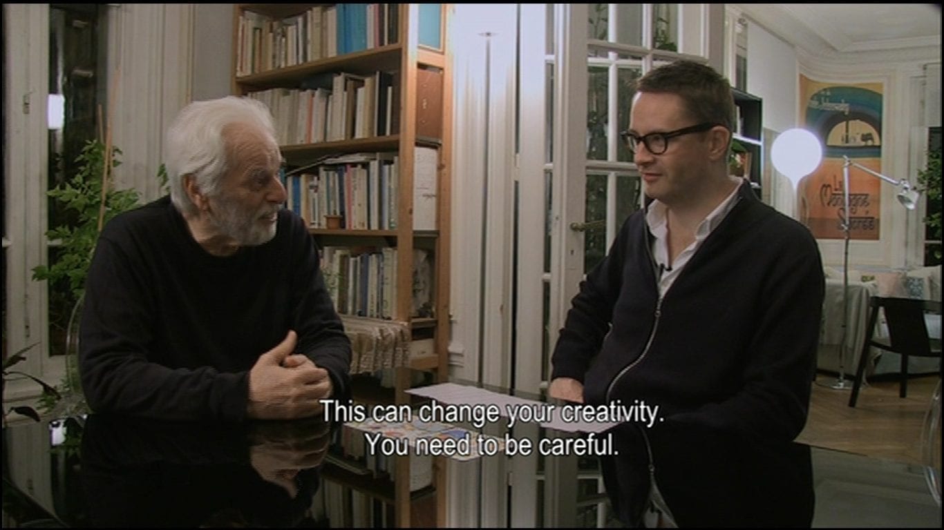 Nicolas Winding Refn in a documentary about his life