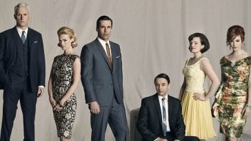 Mad Men main characters lined up