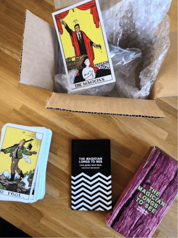 Twin Peaks tarot by Ben Mackey Twin Peaks tarot by Ben Mackey