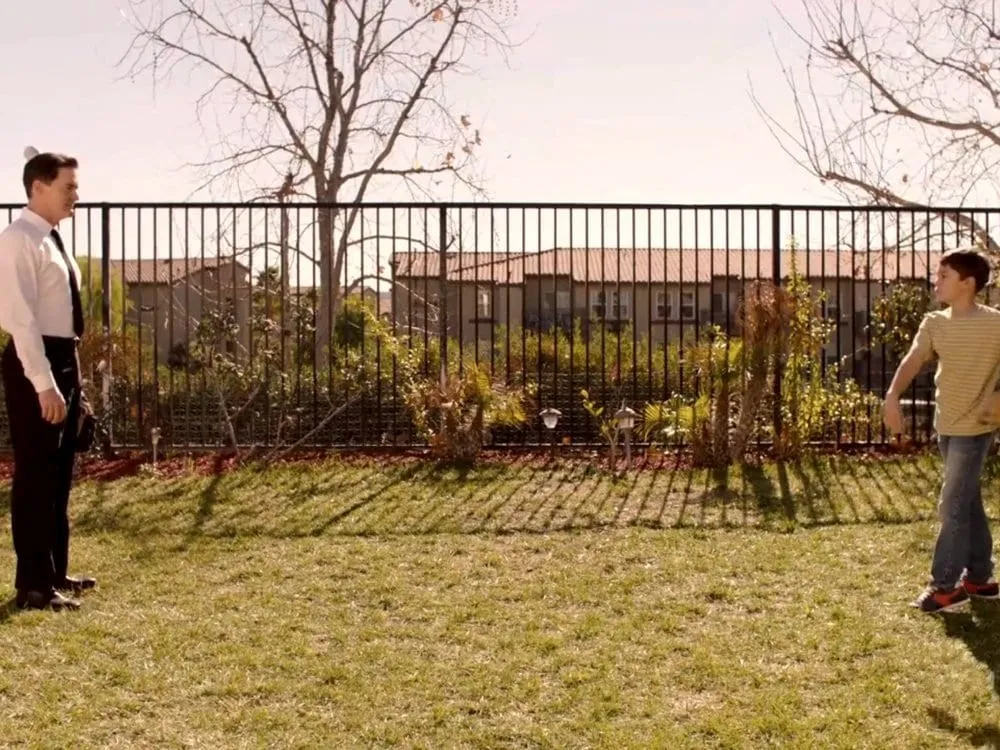 dougie and sonny jim play catch