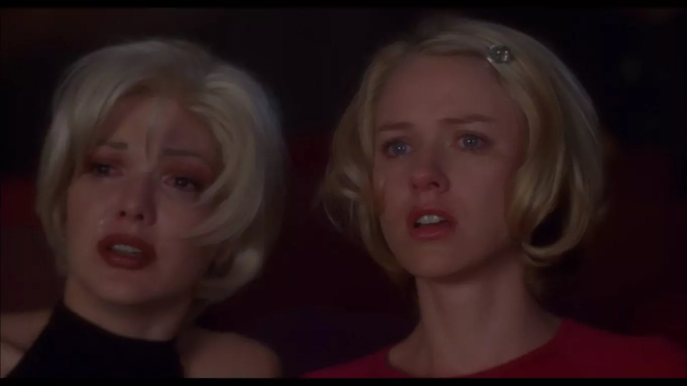 Laura Harring and Naomi Watts in Mulholland Drive