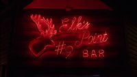 Elks Point Bar sign