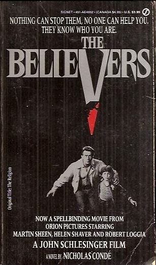 Poster for the movie, The Believers, 1987