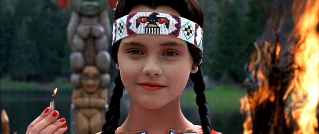 Christina Ricci is Wednesday Addams in The Addams Family Values