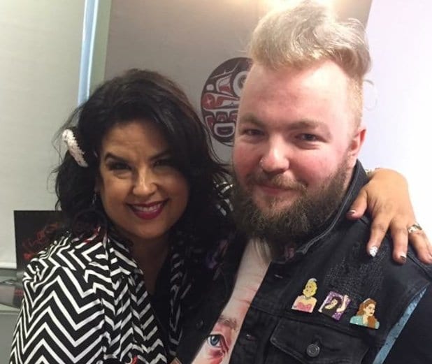Rebekah Del Rio and Martin Hearn at the Twin Peaks UK Festival 2018