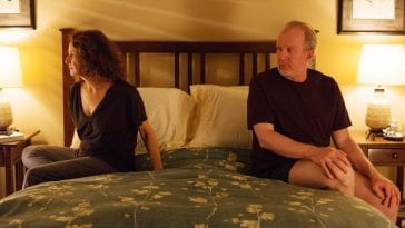 Debra Winger and Tracy Letts in The Lovers