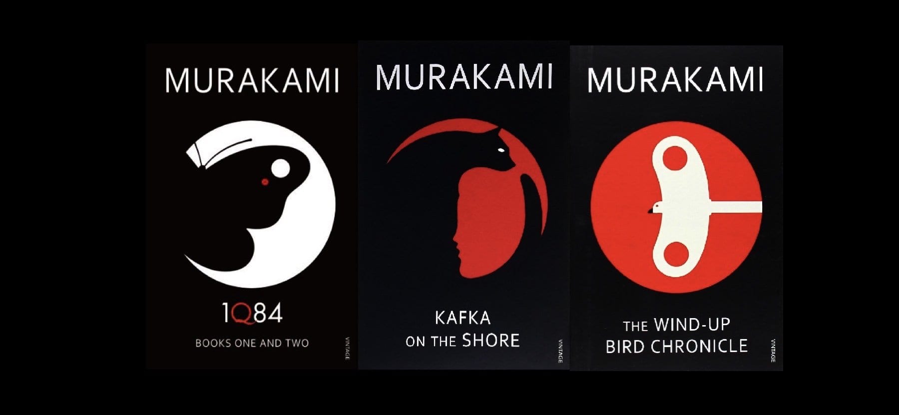 Murakami - 1Q84, Kafka on the Shore, The Wind-Up Bird Chronicle