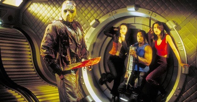 Jason Voorhees still going strong 500 years in the future in Jason X