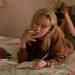 Laura Palmer (Sheryl Lee), writing her secret diary, in Twin Peaks, Fire Walk With Me