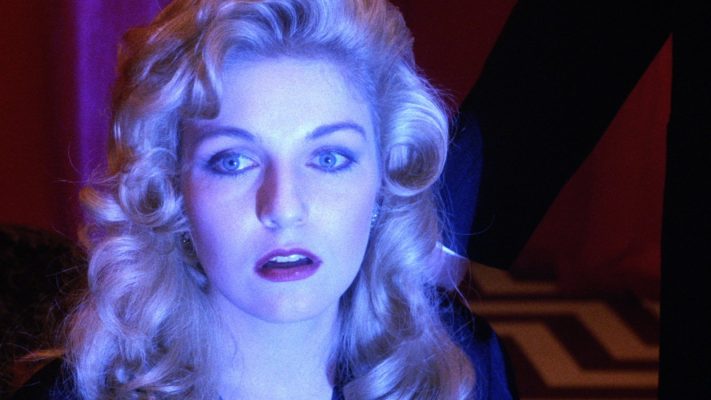Laura Palmer, in the Red Room, waiting for her angel