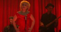 Julee Cruise performs in The Roadhouse in Twin Peaks