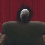 a floating nugget after a tulpa has been destoyed in a chair in the black lodge