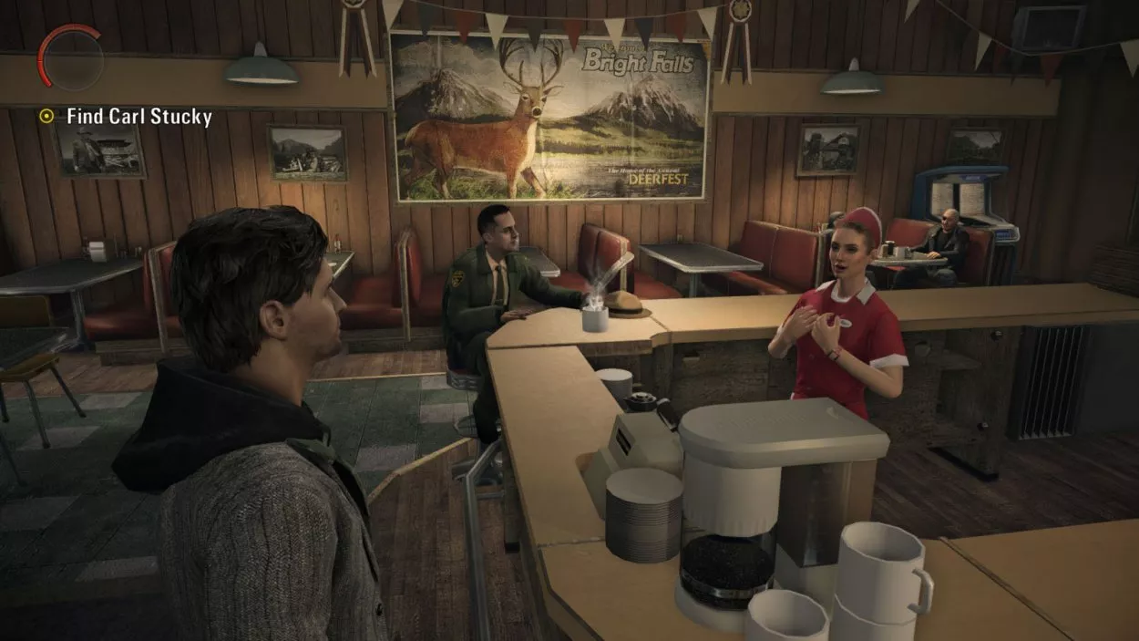 inside the diner alan wake
