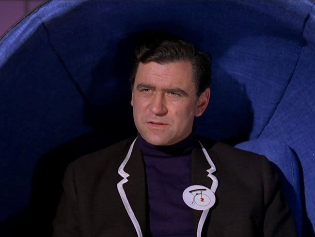The first new Number Two is seen in the first episode of The Prisoner