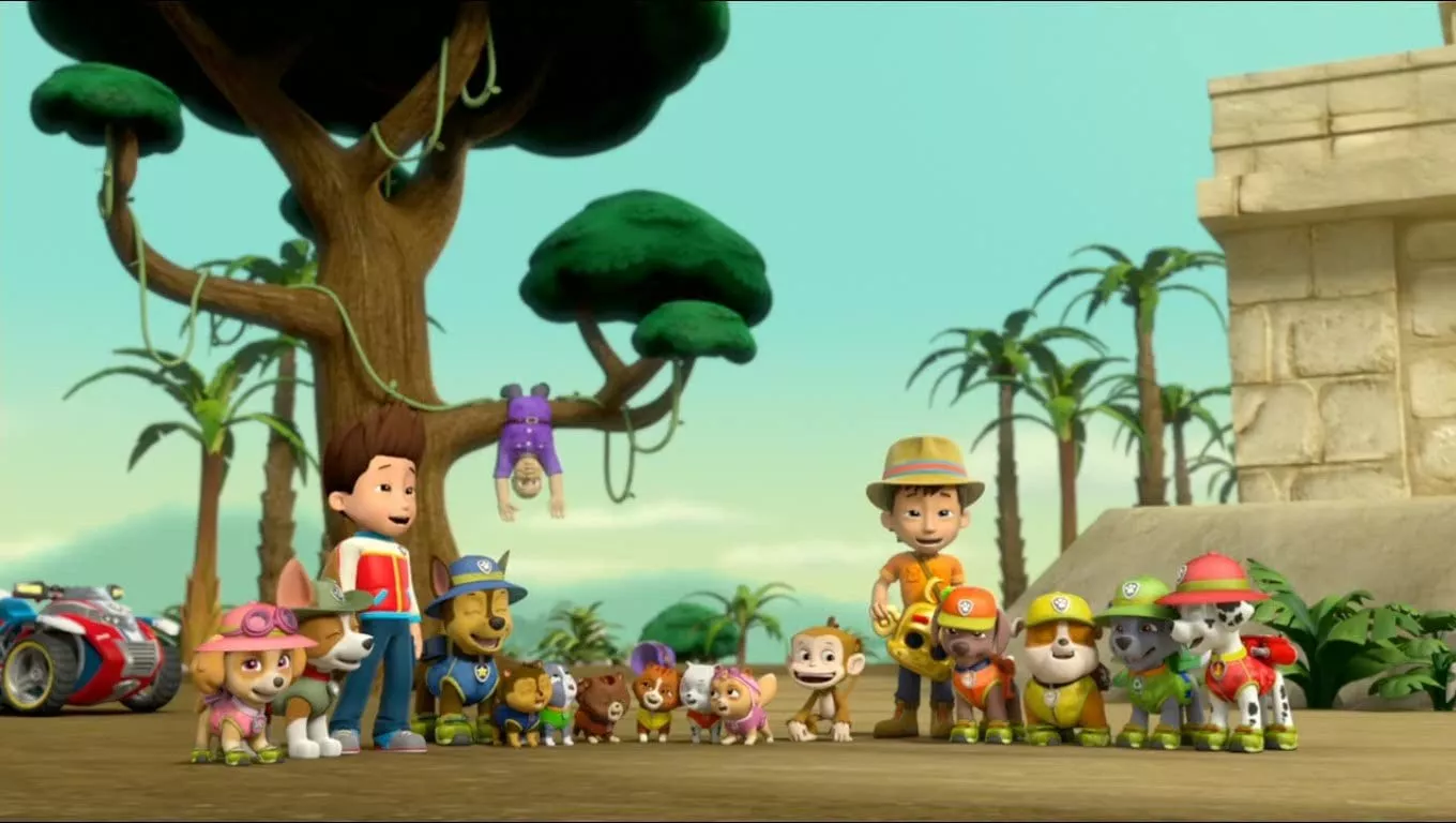 The Paw Patrol pups saved the day against Humdinger with the help of Carlos and Tracker.