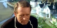 Patrick McGoohan plays Number Six in The Prisoner, which is often filmed on location in Portmeirion, Whales.