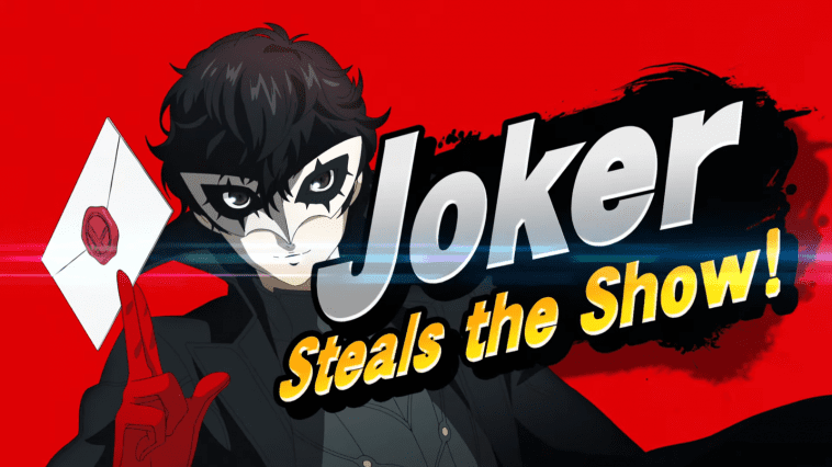 joker holding envelope