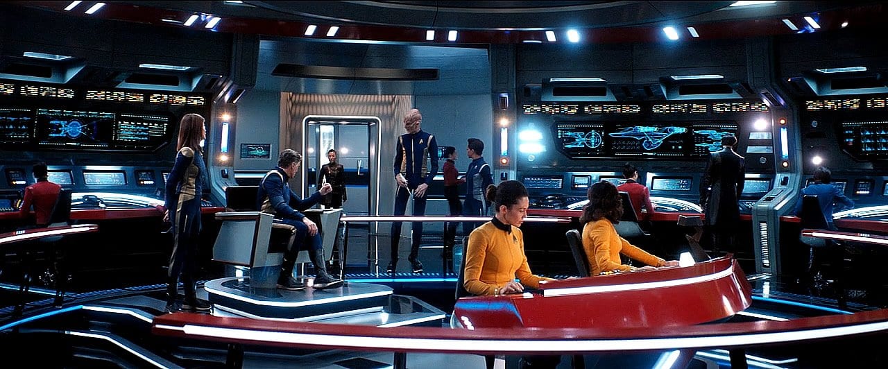 The bridge of the USS Enterprise in Star Trek: Discovery Season 2 episode 13 - "Such Sweet Sorrow"
