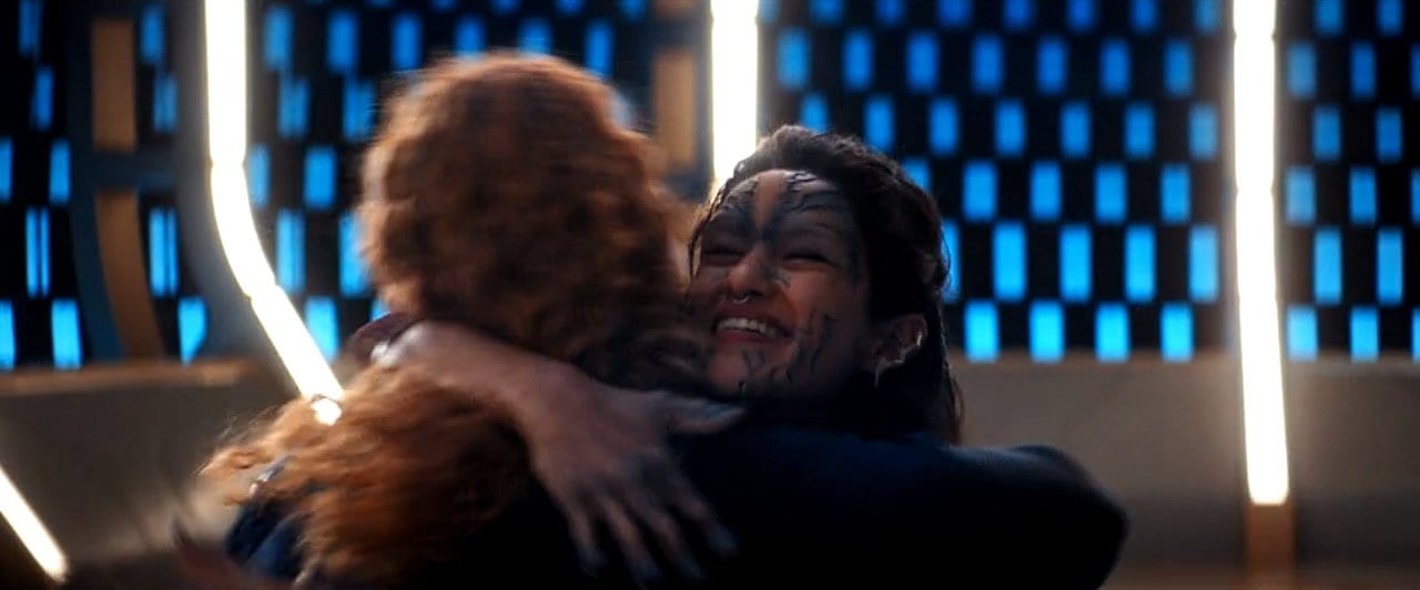 Tilly (Mary Wiseman) and Po re-meet in Star Trek: Discovery Season 2 episode 13 - "Such Sweet Sorrow"