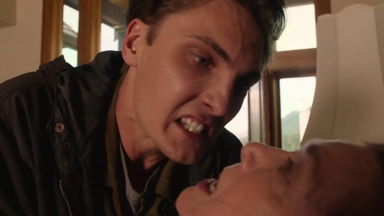 Richard Horne threatening his grandmother, Sylvia Horne