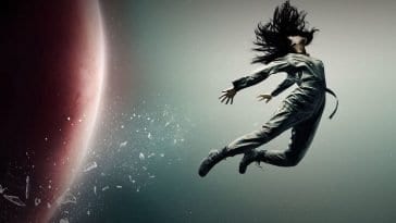 A woman is expelled into space in Syfy's The Expanse