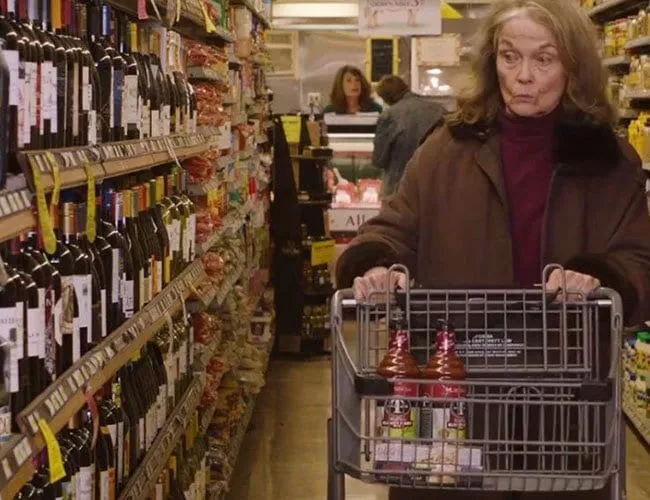 Sarah Palmer Sarah Palmer shopping for Bloody Marys