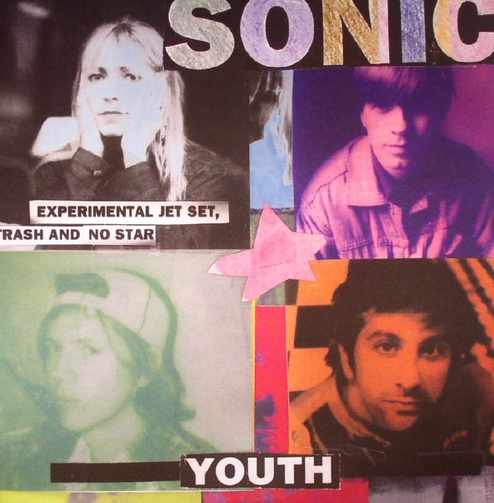 The album cover for Experimental Jet Set, Trash and No Star by Sonic Youth.