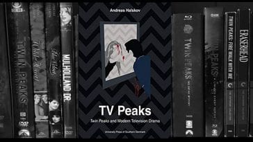 David Lynch movie collection (American) with Andreas Halsov's book in center