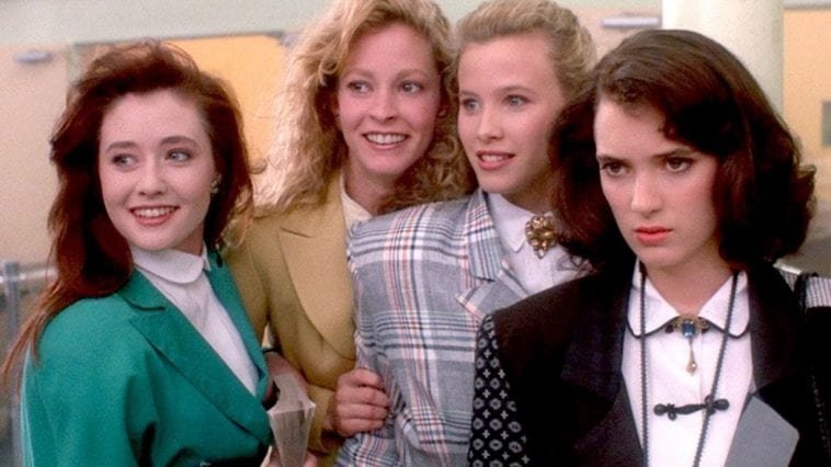 Heathers (1988) is a dark comedy that questions high school's lack of critical thinking.