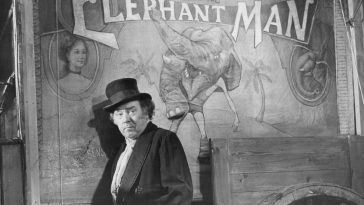 Freddie Jones as The Ringmaster in David Lynch's The Elephant Man